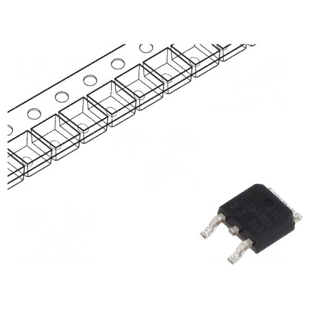 Stabilizator de tensiune LDO nereglabil 3,3V 1,5A TO252 IC | Electronic-mag.ro | Componente Electronice