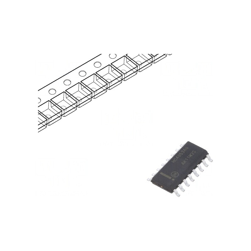 Demultiplexor și multiplexor digital CMOS SMD SO16 HC cu 3 canale | Electronic-mag.ro | Componente Electronice Demultiplexor și multiplexor digital CMOS SMD SO16 HC cu 3 canale | Electronic-mag.ro | Componente Electronice