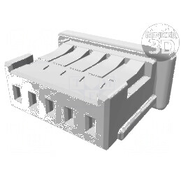 Conector cablu-placă mufă mamă Pico-Clasp 1mm PIN 5 - pentru conexiuni electrice stabile | Electronic-mag.ro | Componente Electr
