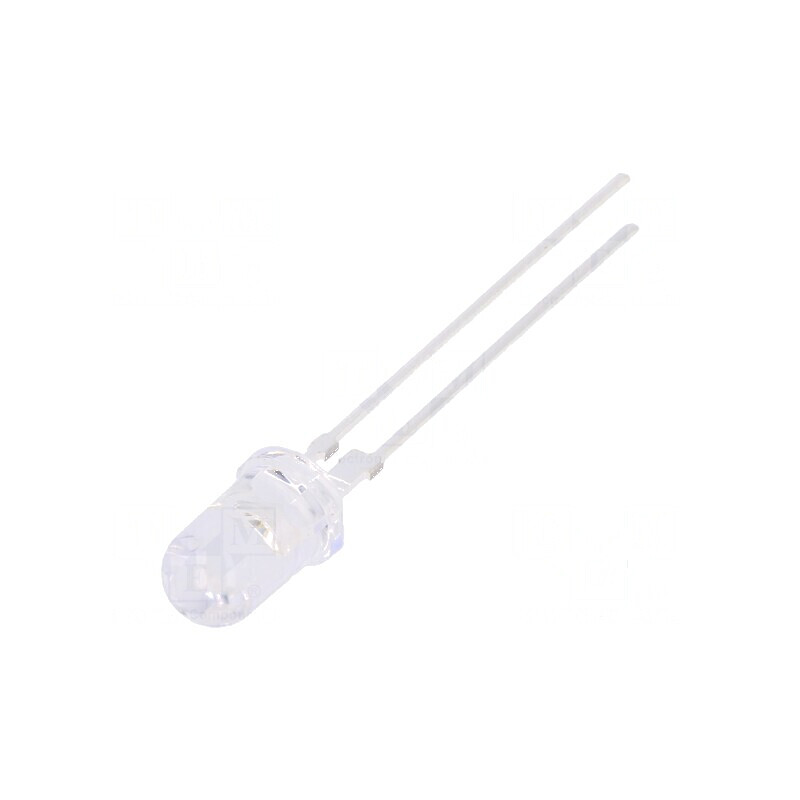 LED 5mm verde 15° convex 2 2,8-3,6VDC - iluminare eficientă | Electronic-mag.ro | Componente Electronice