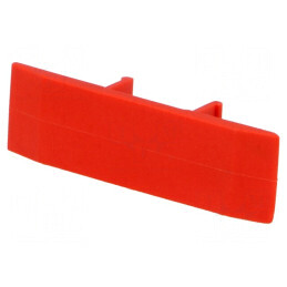 Protecție roșie din poliamidă, lățime 10mm, rezistență temperatură -25÷120°C, standard UL94V-0 | Electronic-mag.ro | Componente 