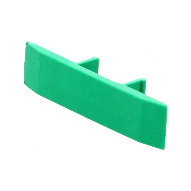 Protecție verde din poliamidă, lățime 8,2mm, rezistentă la temperaturi între -25 și 120°C, standard UL94V-0 | Electronic-mag.ro Protecție verde din poliamidă, lățime 8,2mm, rezistentă la temperaturi între -25 și 120°C, standard UL94V-0 | Electronic-mag.ro