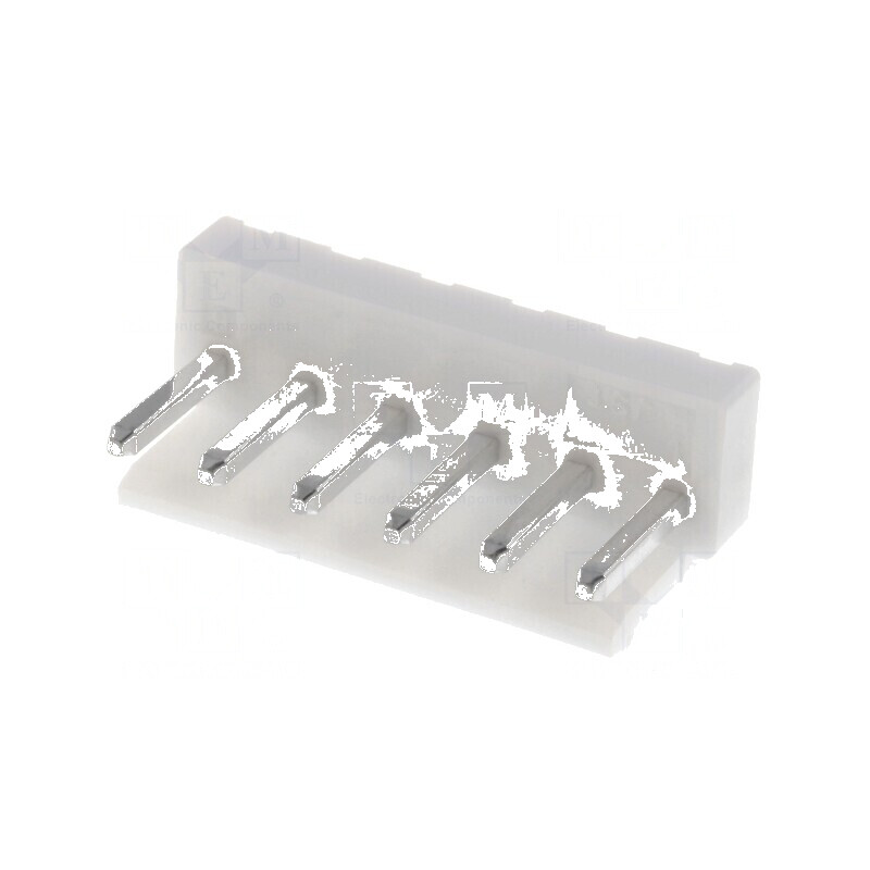 Conector cablu-placă soclu tată VH 3,96mm PIN 6 THT 250V 10A - Componentă electronică  | Electronic-mag.ro | Componente Electron