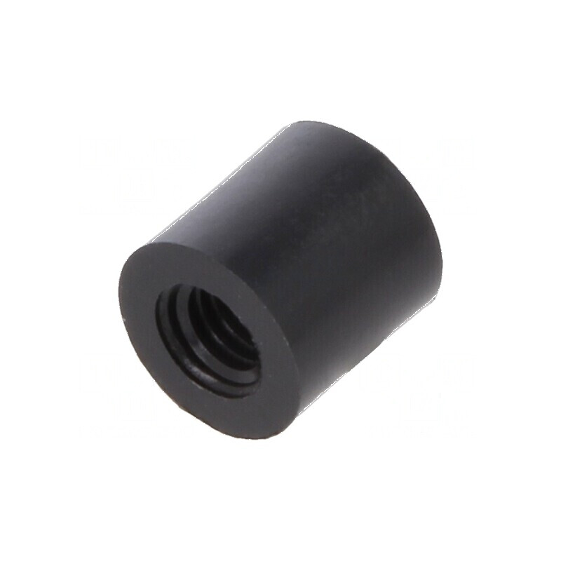 Manşon distanţier cilindric poliamidă M3 6mm lungime Øext 6mm | Electronic-mag.ro | Componente Electronice