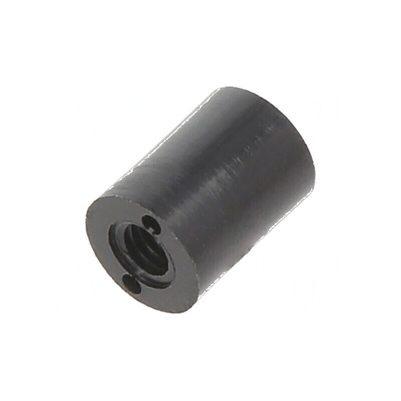Manşon distanţier cilindric poliamidă M3, 8mm lungime, 6mm diametru exterior | Electronic-mag.ro | Componente Electronice