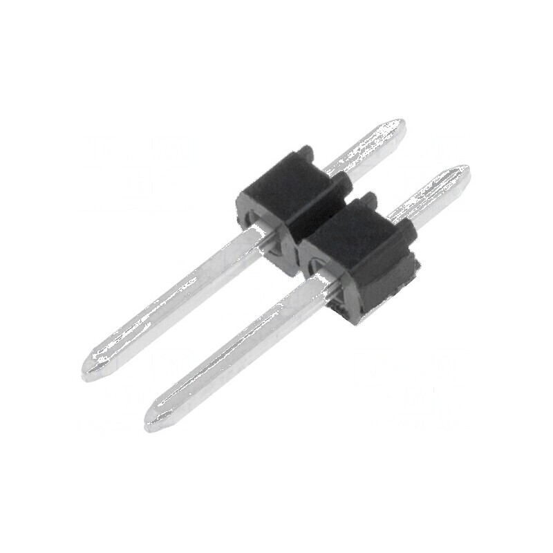 Conector C-Grid III tată PIN 2 pentru şiruri pini drepti | Electronic-mag.ro | Componente Electronice