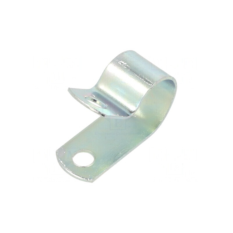 Clipsuri tip P pentru cabluri Ø15,9mm din oţel - pachet de 100 bucati | Electronic-mag.ro | Componente Electronice