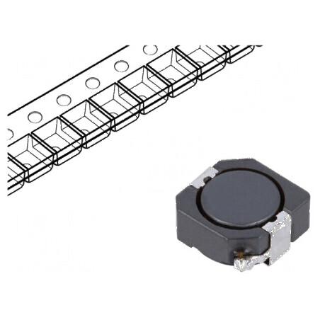 Inductor SMD 180uH 840mA 419mΩ ±20% 10,3x10,4x5mm pentru circuite electronice | Electronic-mag.ro | Componente Electronice