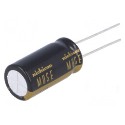 Condensator electrolitic THT 100uF 25VDC Ø10x16mm Raster 5mm - Componentă electronică | Electronic-mag.ro | Componente Electroni