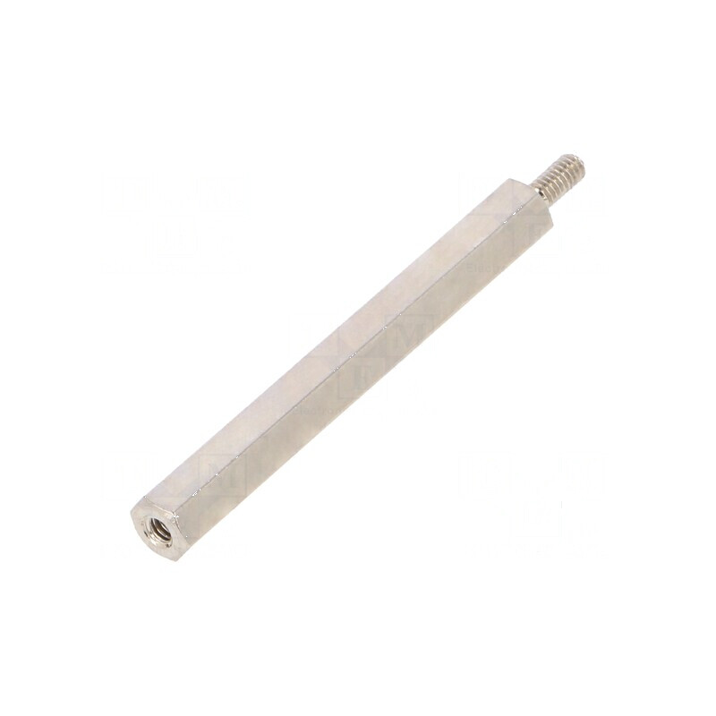 Piuliță distanțieră filetată M2, 35mm, filet interior și exterior M2 | Electronic-mag.ro | Componente Electronice