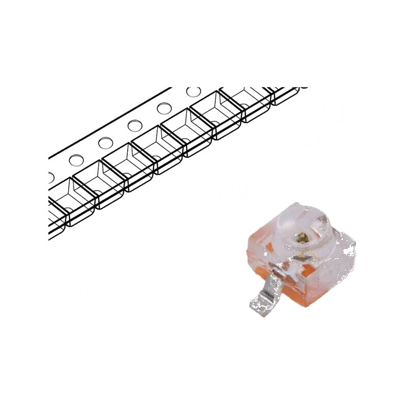 LED SMD Gull wing roșie 25-75mcd, dimensiuni 2,21x2,08x2,44mm, unghi 125°, curent 20mA | Electronic-mag.ro | Componente Electron LED SMD Gull wing roșie 25-75mcd, dimensiuni 2,21x2,08x2,44mm, unghi 125°, curent 20mA | Electronic-mag.ro | Componente Electron