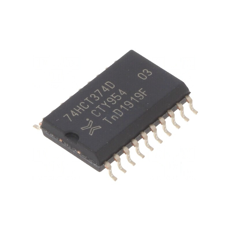 Flip-flop digital D CMOS/TTL SO20 SMD 8 canale HCT | Electronic-mag.ro | Componente Electronice