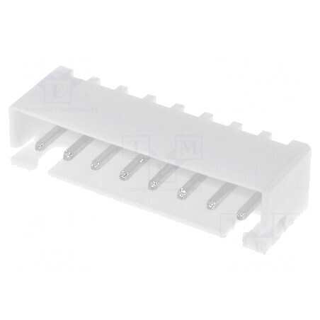 Conector cablu-placă soclu tată XH 2,5mm 8 PIN THT 250V 3A | Electronic-mag.ro | Componente Electronice