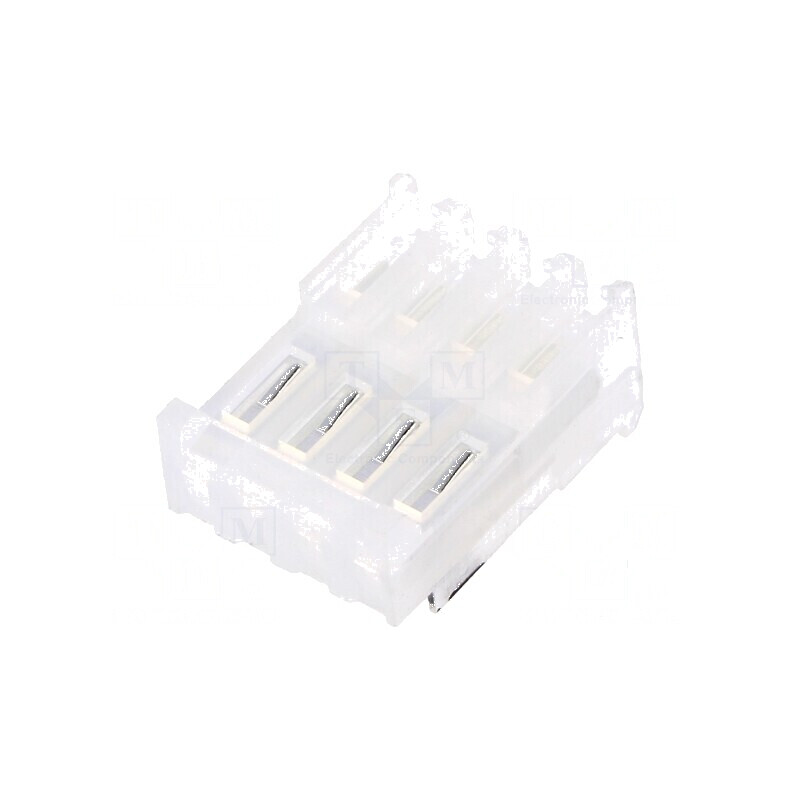 Conector cablu-placă mufă mamă PIN 4 polarizate de trecere - Accesoriu electronic | Electronic-mag.ro | Componente Electronice
