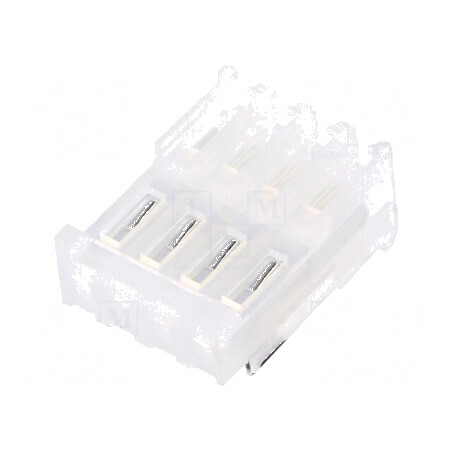 Conector cablu-placă mufă mamă PIN 4 polarizate de trecere - Accesoriu electronic | Electronic-mag.ro | Componente Electronice