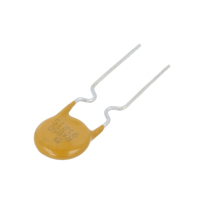 Siguranţă polimerică PTC 500mA Imax 40A PCB THT MF-RX/72 - Protecţie electrică eficientă | Electronic-mag.ro | Componente Electr