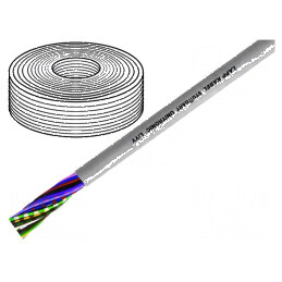Cablu UNITRONIC® LiYY 3x0,14mm² neecranat 350V Cu litat gri pentru instalatii electrice | Electronic-mag.ro | Componente Electro