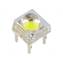 LED Super Flux Alb Rece 7,62x7,62mm 18000-22000mcd 25-28lm | Electronic-mag.ro | Componente Electronice