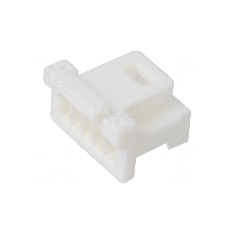 Carcasă pozitivă cu blocare 1.0 W/B, 1 rând, 5 contacte, 1 unitate | Electronic-mag.ro | Componente Electronice