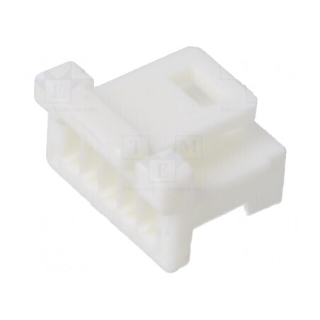 Carcasă pozitivă cu blocare 1.0 W/B, 1 rând, 5 contacte, 1 unitate | Electronic-mag.ro | Componente Electronice