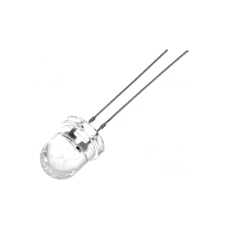 LED RGB 8mm cu clipire, 30° 20mA, 2 termeni, 20m | Electronic-mag.ro | Componente Electronice