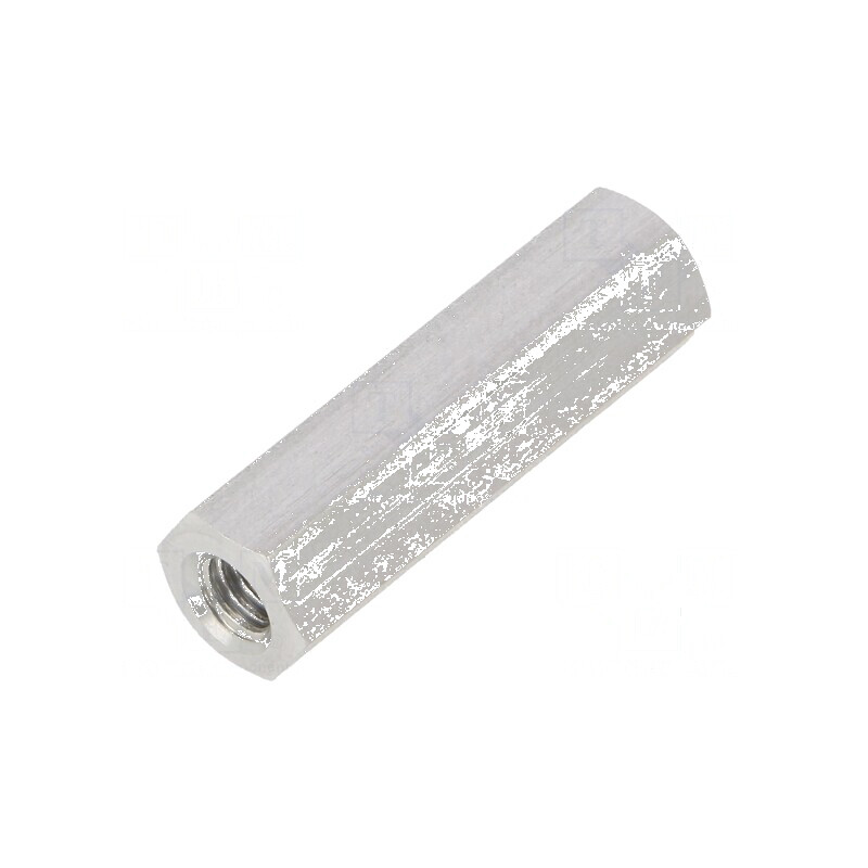 Piuliță distanțieră filetată hexagonală 25mm M4 | Electronic-mag.ro | Componente Electronice