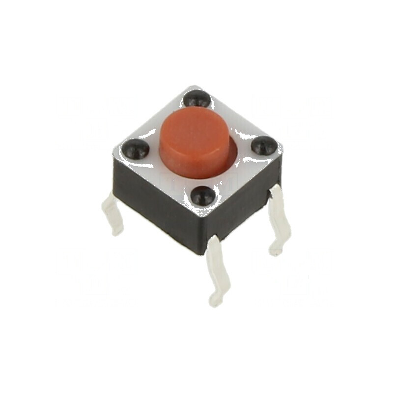 Microîntrerupător TACT SPST-NO 0,05A/12VDC THT 2 Pozitii 0,98N | Electronic-mag.ro | Componente Electronice