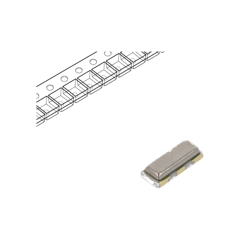 Rezonator ceramic SMD 6pF 100Ω -30÷85°C 2x1,6x0,65mm | Electronic-mag.ro | Componente Electronice