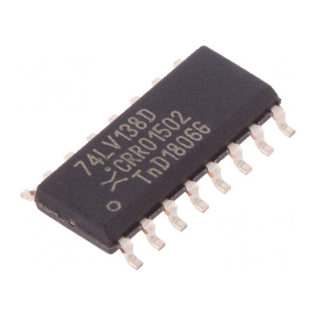 Decodor digital IC 3-8 linii, demultiplexor și inversor TTL | Electronic-mag.ro | Componente Electronice