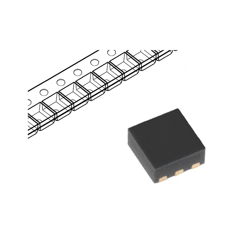 Tranzistor N-MOSFET unipolar 30V 3,6A 1,5W PQFN2X2 - Componentă electronică de înaltă performanță | Electronic-mag.ro | Componen