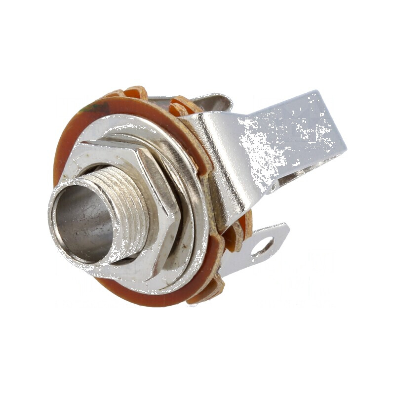 Conector Jack 6,3mm Soclu Mamă Deschis Stereo Piste 3 9mm | Electronic-mag.ro | Componente Electronice
