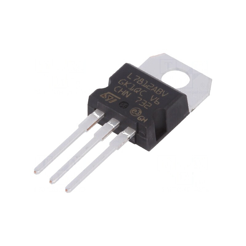 Stabilizator de tensiune liniar nereglabil 12V 1,5A THT IC | Electronic-mag.ro | Componente Electronice