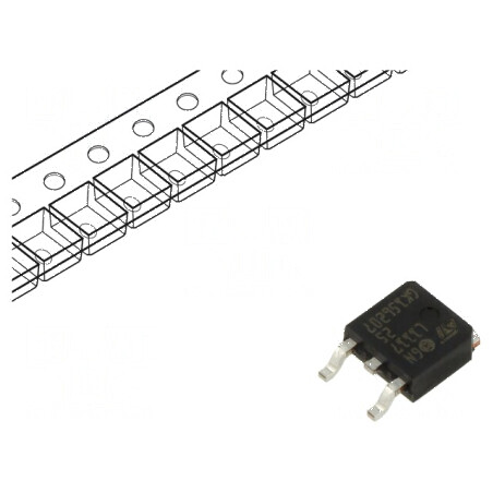Stabilizator de tensiune LDO liniar nereglabil 2,5V 0,95A IC | Electronic-mag.ro | Componente Electronice