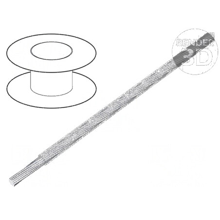 Cablu LiYv litat 0,25mm² PVC transparent 900V 100m - Cablu electric de înaltă calitate | Electronic-mag.ro | Componente Electron