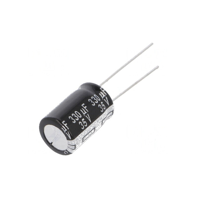 Condensator electrolitic low ESR THT 680uF 25VDC Ø10x16mm pentru circuite electronice | Electronic-mag.ro | Componente Electroni