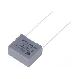 Condensator polipropilenă X2 F863 0,33uF 18x14,5x8,5mm - Componentă electronică de calitate | Electronic-mag.ro | Componente Ele
