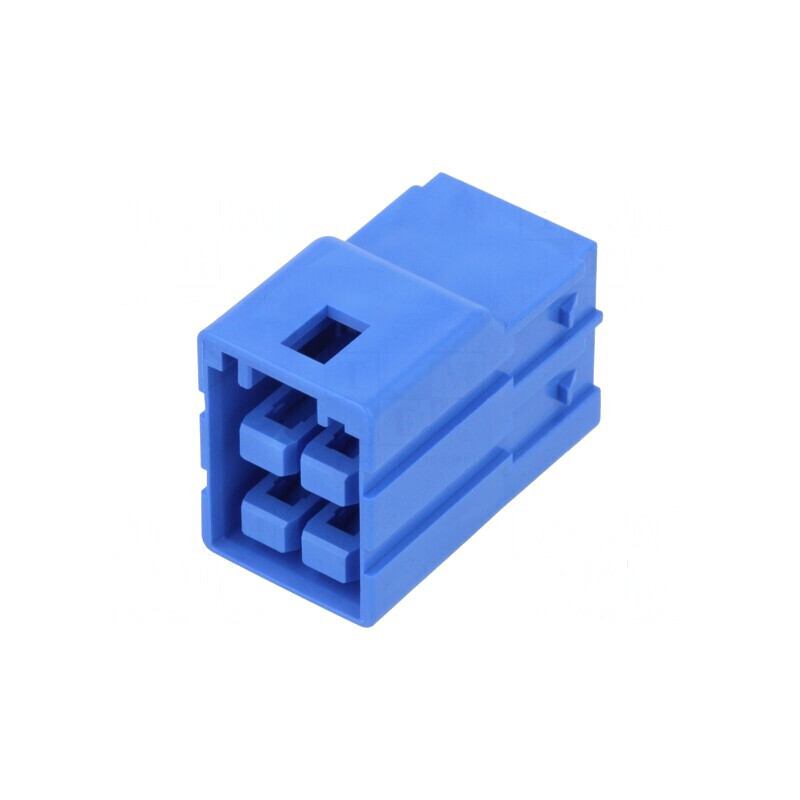 Conector cablu-cablu hermafrodit CP-4.5 cu 4 pini pe cablu | Electronic-mag.ro | Componente Electronice