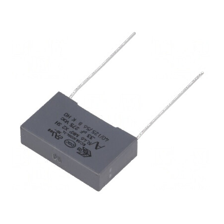 Condensator polipropilenă X2 R46 125°C 330nF 26,5x7x16mm - componentă electronică de calitate | Electronic-mag.ro | Componente E