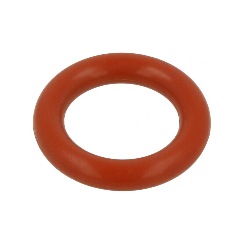 Garnitură O-ring silicon roșie, Thk 5mm, Øint 18mm, rezistență temperatură -60÷160°C | Electronic-mag.ro | Componente Electronic