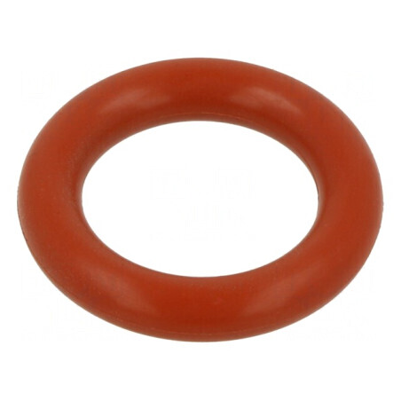 Garnitură O-ring silicon roșie, Thk 5mm, Øint 18mm, rezistență temperatură -60÷160°C | Electronic-mag.ro | Componente Electronic
