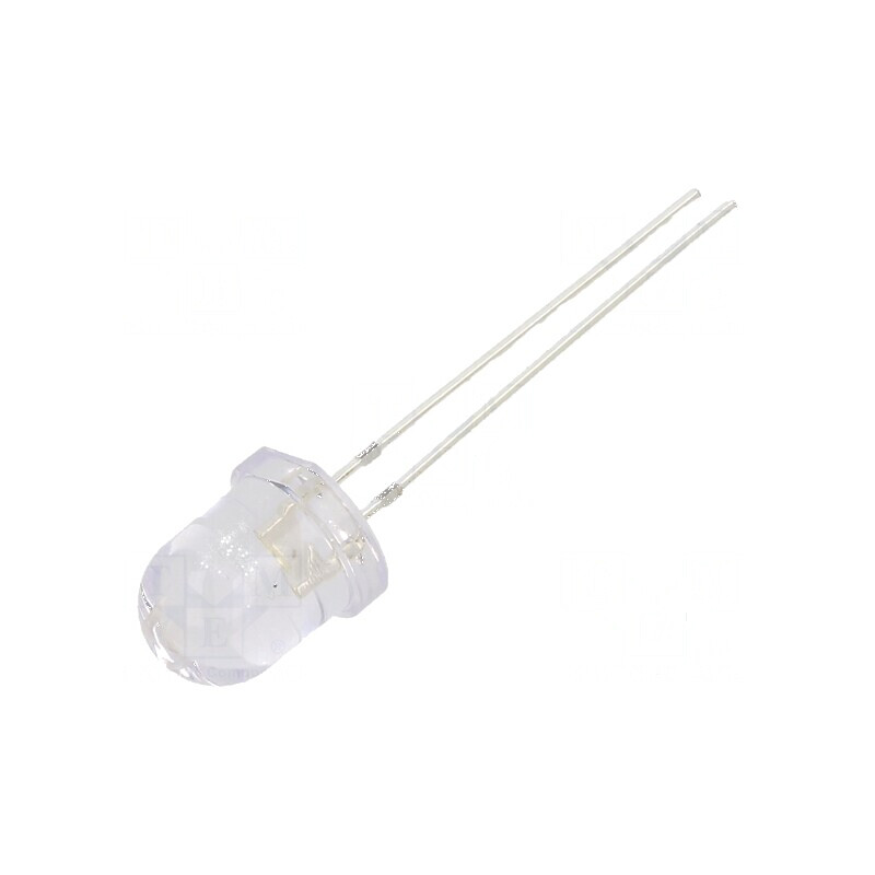 LED 7,8mm alb cald 10000-12000mcd 30° convex pentru iluminat decorativ | Electronic-mag.ro | Componente Electronice