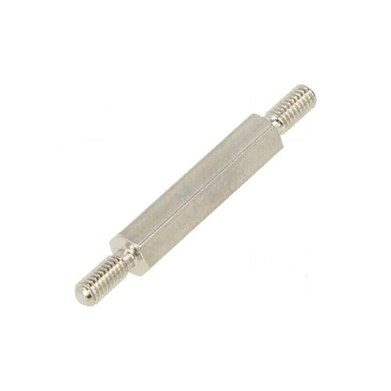 Piuliță distanțieră filetată hexagonală 18mm M2,5 | Electronic-mag.ro | Componente Electronice