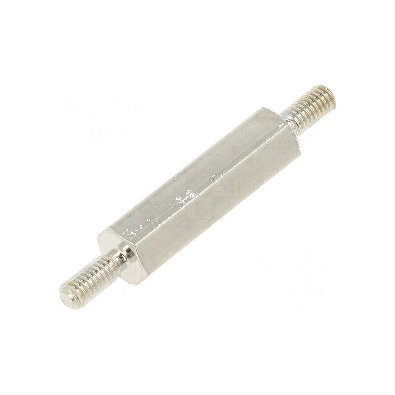 Piuliță distanțieră filetată hexagonală 18mm M2,5 | Electronic-mag.ro | Componente Electronice