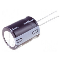 Condensator electrolitic THT 10uF 160VDC Ø10x16mm Raster 5mm - Componentă electronică de calitate | Electronic-mag.ro | Componen