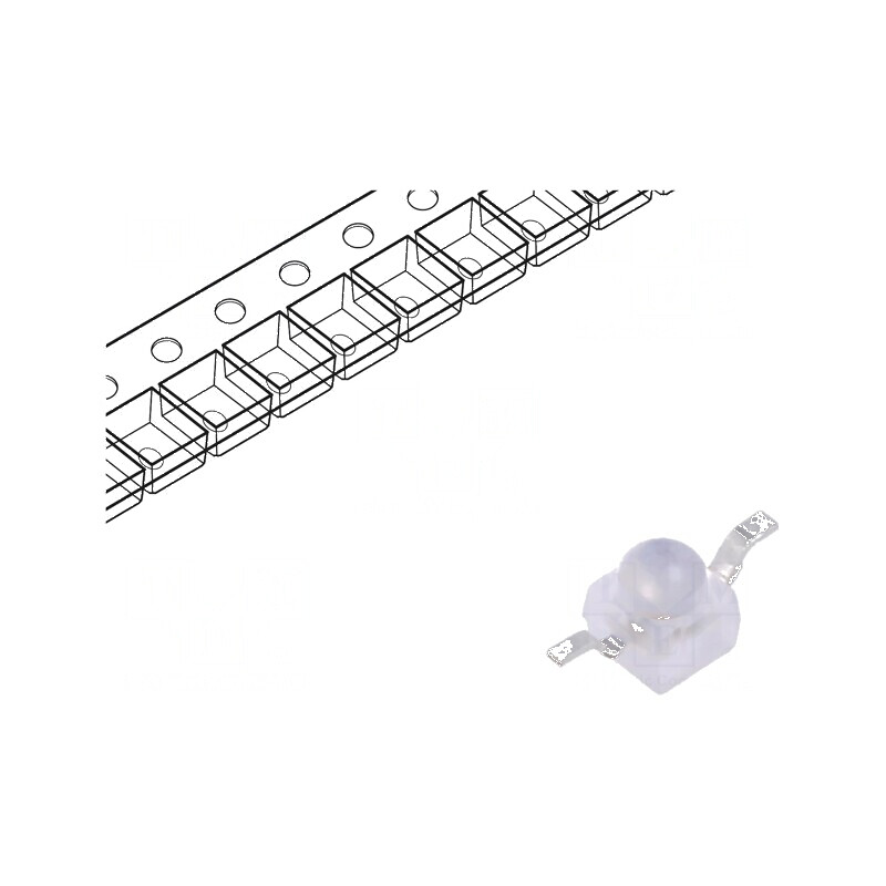 LED SMD Gull wing albastru 1800-3500mcd 2,3x2,3x2,8mm 9° pentru iluminare eficientă | Electronic-mag.ro | Componente Electronice LED SMD Gull wing albastru 1800-3500mcd 2,3x2,3x2,8mm 9° pentru iluminare eficientă | Electronic-mag.ro | Componente Electronice