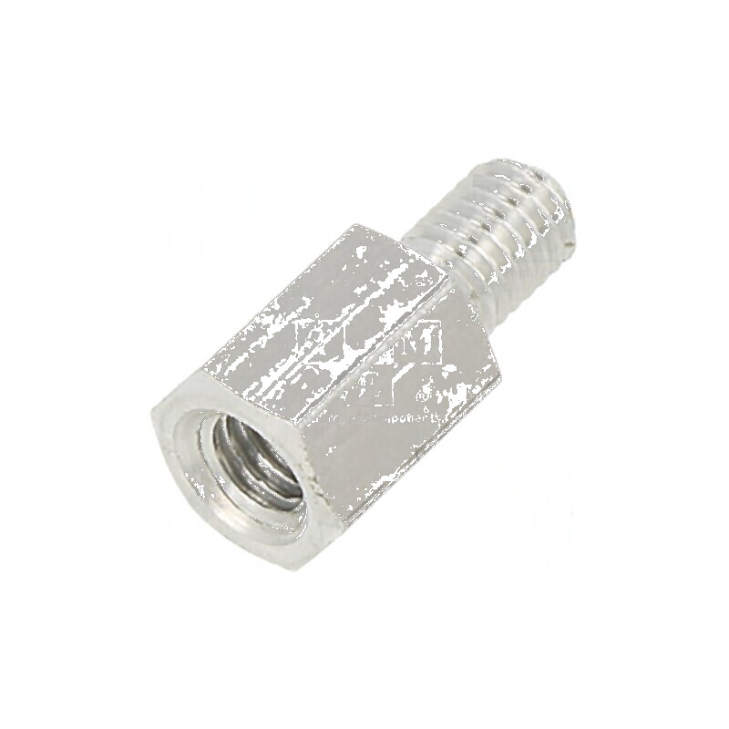 Piuliță distanțieră filetată 10mm M5 pentru conexiuni externe și interne | Electronic-mag.ro | Componente Electronice