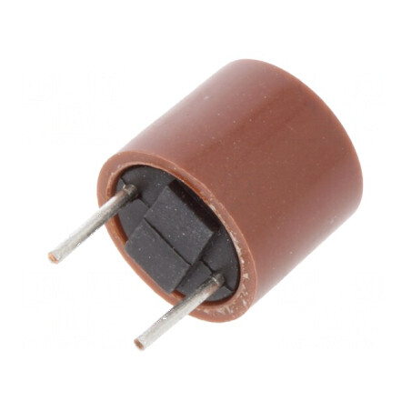 Siguranţă întârziere 800mA 250VAC THT TR5 cupru - Protecţie electrică de calitate | Electronic-mag.ro | Componente Electronice