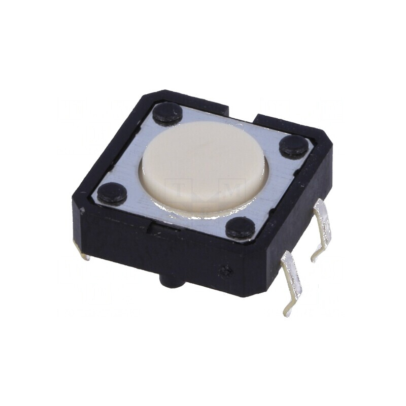 Microîntrerupător TACT SPST-NO 0,05A/24VDC THT, Pozitie 2, Fara accesorii | Electronic-mag.ro | Componente Electronice Microîntrerupător TACT SPST-NO 0,05A/24VDC THT, Pozitie 2, Fara accesorii | Electronic-mag.ro | Componente Electronice
