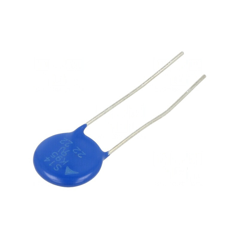 Varistor oxid de metal THT 95VAC 125VDC 150V 4500A -40÷105°C pentru protecția circuitelor electrice | Electronic-mag.ro | Compon