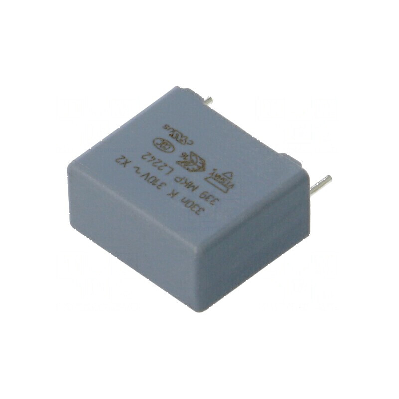 Condensator polipropilenă 330nF THT ±10% 15mm 630VDC | Electronic-mag.ro | Componente Electronice
